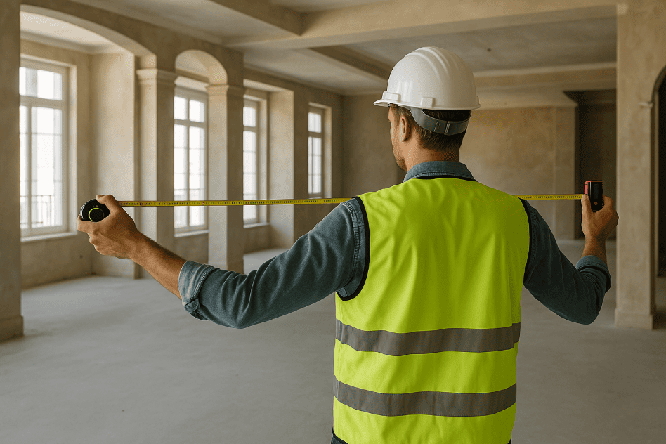 Tirando medidas as built